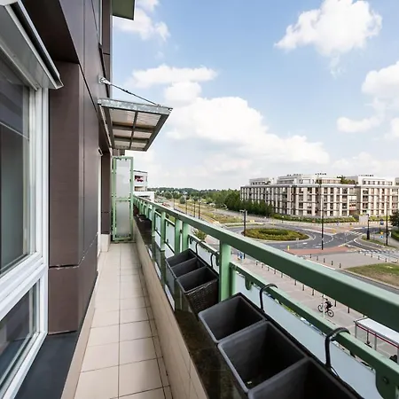 Apartment Wilanow Modern Zen Warsaw