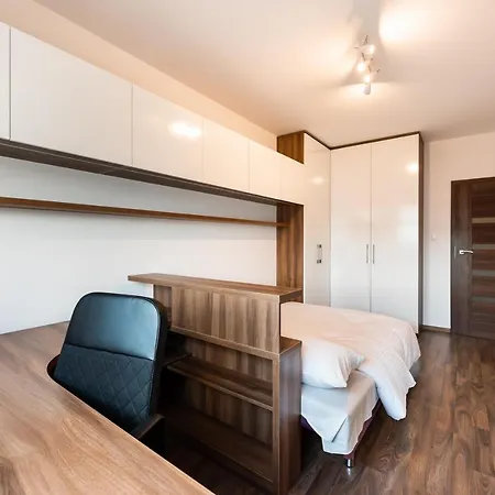 Apartment Wilanow Modern Zen Warsaw